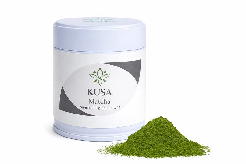 Kusa Matcha ceremonial matcha productverpakking