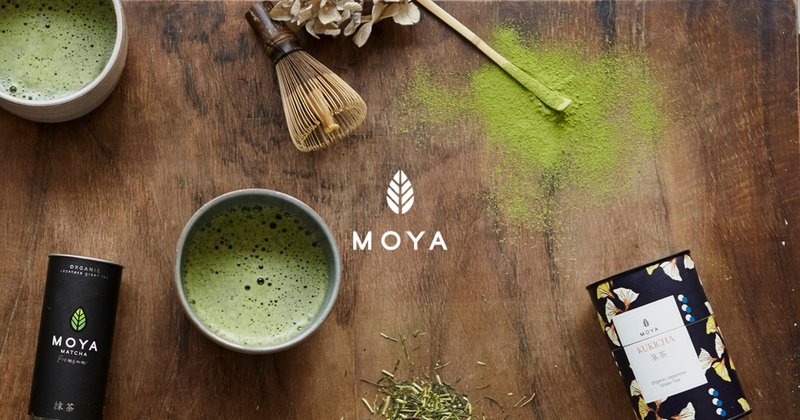 Moya Matcha ceremonial matcha productverpakking