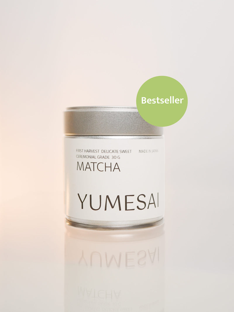 YUMESAI ceremonial matcha productverpakking